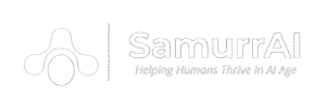 Samurrai white logo