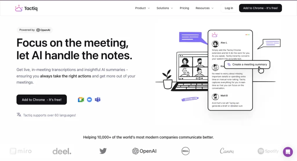 Best AI Note Taking Tools in 2025 - Tactiq.io