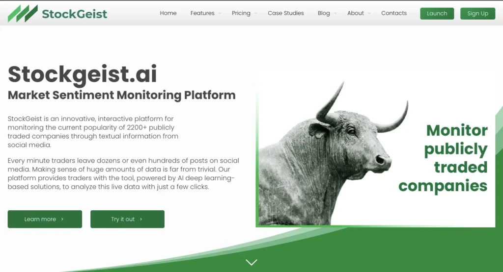 Best AI Tools for Stock Trading in India (Free & Paid) โ 2025 Guide 3 StockGeist - AI Tools for Stock Trading