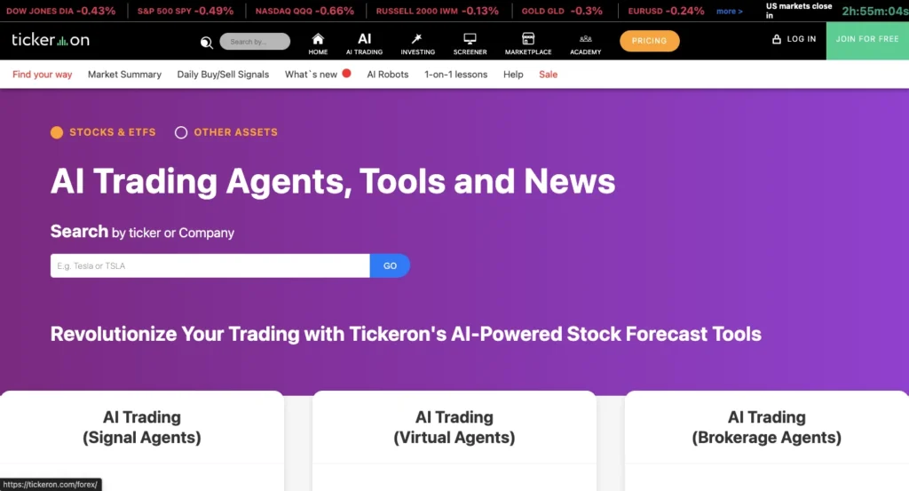 Best AI Tools for Stock Trading in India (Free & Paid) โ 2025 Guide 4 Tickeron - AI Tools for Stock Trading