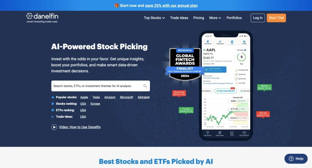 Best AI Tools for Stock Trading in India (Free & Paid) โ 2025 Guide 11 Danelfin - AI Tools for Stock Trading
