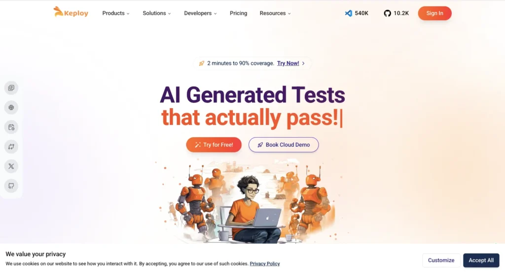 Open Source AI Testing Tools - Keploy