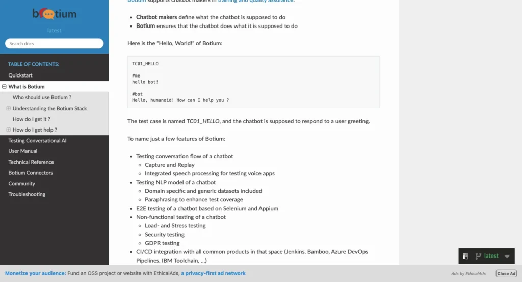 Open Source AI Testing Tools - Botium Core