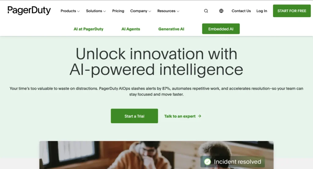 Top 9 AI Tools for DevOps - Pagerduty