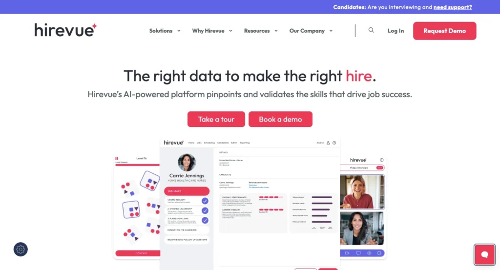 10 Best AI Tools for Recruitment - Hirevue
