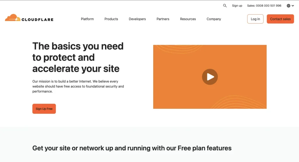 Free API Key -Cloudflare