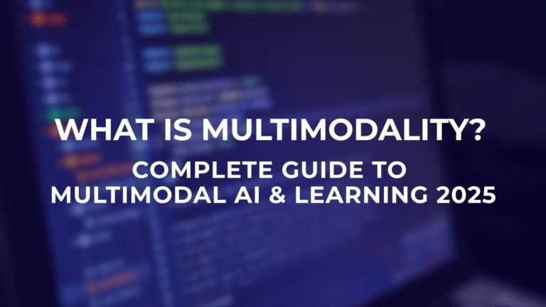 What is Multimodality? Complete Guide to Multimodal AI & Learning 2025 2 What is Multimodality - Complete Guide to Multimodal AI & Learning 2025