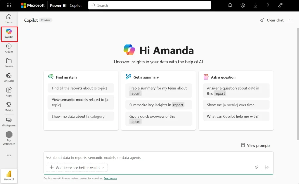 10 Best AI Tools for Finance in 2025 - Power BI with Copilot