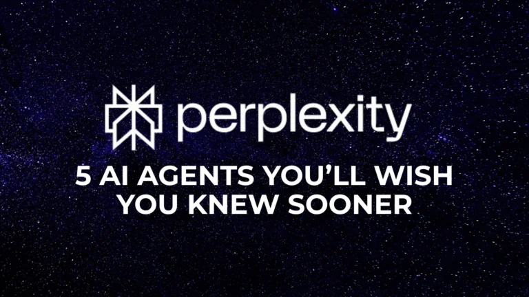 5 Perplexity Comet AI Agents You’ll Wish You Knew Sooner 5 5 Perplexity Comet AI Agents You’ll Wish You Knew Sooner