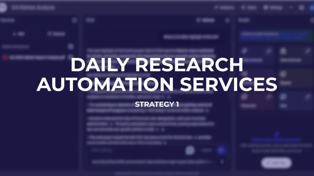 Daily Research Automation Services - NotebookLM