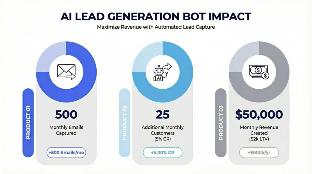 AI Lead Generation Bot Impact - CustomGPT.ai