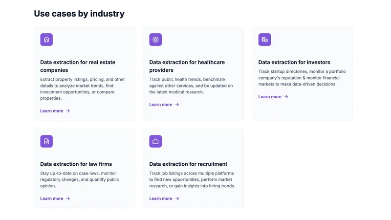 Data Scraping without Coding: Browse AI Full Guide 2 Browse AI Use Cases