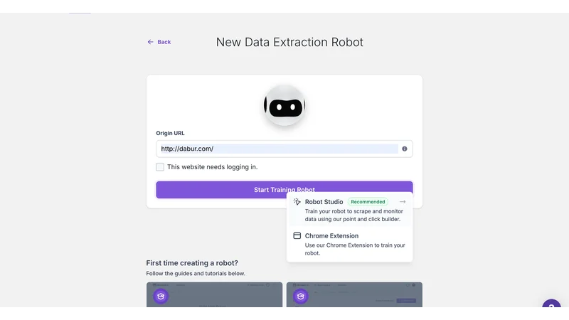 Data Scraping without Coding: Browse AI Full Guide 3 Robot Studio & Chrome Extension